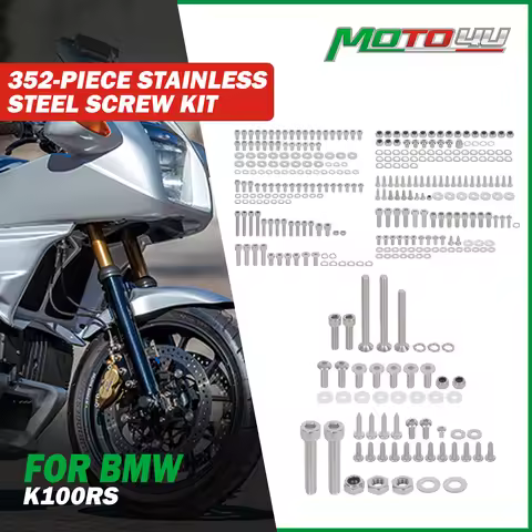 For BMW K100RS K100 RS 352-Piece Stainless Steel Motorcycle Accessories Screw Kit Fasteners