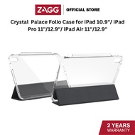 Zagg Crystal Palace Folio Case for iPad 10.9" /iPad (A16)/ iPad Pro 11" / 12.9" / iPad Air 11" / 12.