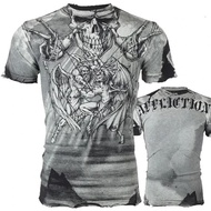Vintage T Shirt For Men 3D Print Archaic By Affliction Graphic T-Shirts Goth Punk Streetwear Tees Ha
