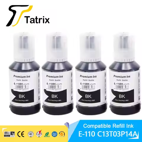 Tartix 110 C13T03P14A Compatible Refill Ink for Epson M1100/M1120/M1140/M1170/M1180/M2120/M2140/M217