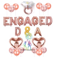 PartyMaster engagement decoration set engagement ring/