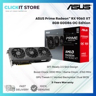 ASUS Prime Radeon™ RX 9060 XT 8GB GDDR6 OC Edition Kad GPU Graphics Card | PRIME-RX9060XT-O8G