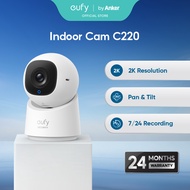 eufy Security Indoor Cam C220 2K Resolution with 360° Horizontal View