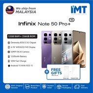 Infinix Note 50 Pro+ 5G Smartphone | Mediatek Dimensity 8350 | 6.78" AMOLED Display | 50MP Camera