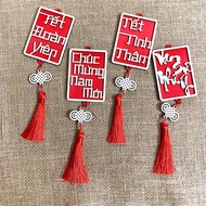 Wooden Litches CNY 2025 - size M - Decorative decoration CNY