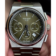 TISSOT T137.427.11.091.00 T1374271109100 Men's Watch PRX AUTOMATIC CHRONOGRAPH 42mm SS Bracelet Gree