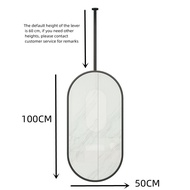 Bathroom Suspended Mirror Ceiling Bedroom Mirror Hotel Decoration Suspended Mirror High-definition L