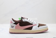 💚Brand New✨Nike Air Jordan 1 x Travis Scott AJ1 倒勾 低幫籃球鞋 板鞋 休閒鞋
