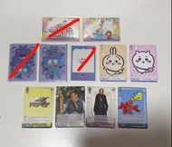 (可換Toy Story)Chiikawa 迪士尼 魔法滿屋 沖天救兵Sanrio 水怪 玉桂狗收藏卡