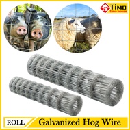 Galvanized Hog Wire Rolls Pig Farm Wire Cattle Wire Farm Wire 7/8/9/10 Hole 30 Yards