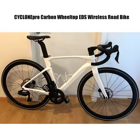 Twitter Cyclone 700*28C Carbon Road Bike Racing Integrated Handlebar Disc Brake Bike With Wireless W