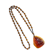 Liontin Kalung Buddha Sayu Liuli Liontin Berdana Kalung Liontin Buddha Maitreya / Buddha Pengobatan