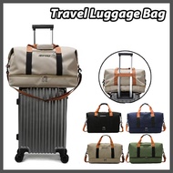 Travel Luggage Bag Tote Duffel Sport Bag Unisex Beg Lelaki Wanita Beg Balik Baju Pakaian Beg Besar