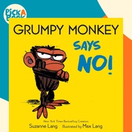 [100% Original Books] - Grumpy Monkey Says No by Suzanne Lang (US edition, paperback)