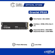 Crucial P510 PCIe Gen5 NVMe M.2 SSD