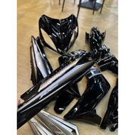 COVER SET LC V1 SPARK RX135 JARING HITAM