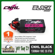 CNHL Black Series 1300mAh 11.1V 3S 100C Lipo Battery XT60 for Drones