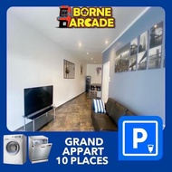 021 CHIC & COSY GRAND APPART 84m2 HYPERCENTRE WIFI SMART TV NETFLIX