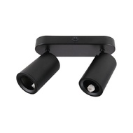 โคมไฟติดผนังทรงกระบอก GU5.3x2 LUZINO รุ่น CS51S-2B-BK