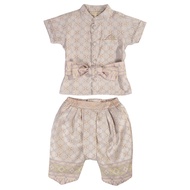 Thai Outfits Boy - TB2510-2 ดอกลอย ชุดไทยเด็กชาย 0/6M-10/12Y (Link 35)