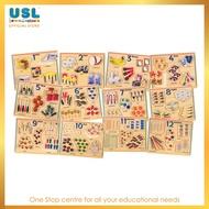 USL Numbers Puzzles (12/set) -  Board Games & Early Learning & Educational Toys & Learning Puzzles