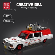 1004110045 Bus Model Retro Sports Car for ABS Plastic Building Block Toy Kit with Over 2468 Pieces f
