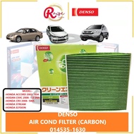 DENSO AIR COND FILTER ( CARBON ) 014535-1630 - HONDA ACCORD SDA / CIVIC 1.8 SNA / STREAM / ELYSION /