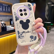 Case Realme 12 5G 13 5G C65 5G Narzo 70X 5G Narzo N65 5G Cartoon Case With Lanyard