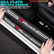 SILL PLATE CARBON STICKER LATEST CAR FOOTPRINT PROTECTOR STICKER