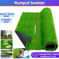 2M*5M Medium Duty Artificial Grass Fake Synthetic Grass Grass Carpet 6.5 feet Width