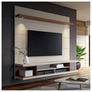 Modern style Tv Cabinet 7 Ft - melamine 2 Tone