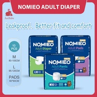 [Single Pack]NOMIEO Adult Diapers Tape Pants Underpad Available In M L bed pee pad protective