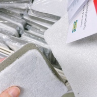 I21 Recommends dishwashing sponge white Minimal 2 Sides Rough And Soft The Plate Is Not Scratched wh