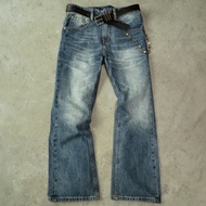 Flared Denim Vintage Jeans - 100% Cotton 13Oz Seluar Jeans Lelaki Seluar Jeans