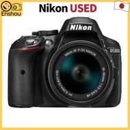 FromJapan[USED]Nikon Digital SLR Camera D5300 AF-P Double Zoom Kit Black D5300WZ3