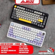 Keyboard - Mechanical Keyboard - AJAZZ AK820 MAX - 75% - 3 Modes - Gasket - South Face RGB