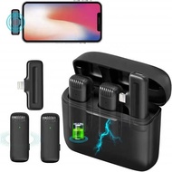 J1 J13 Wireless Lavalier Microphone Cockpit Charging Two-in-One Mobile Phone Microphone J11 Lavalier