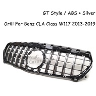 C117 GT Front Bumper Grille Mesh For Mercedes CLA Class W117 X117 CLA180 CLA200 CLA250 CLA45  2013-2