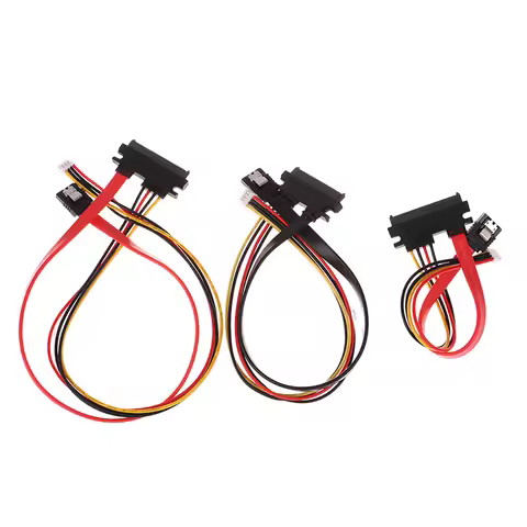 Wholesale 20/30/40cm Mini 4Pin+ SATA Power Cable 22(15+7)Pin to PH2.0/3.0 Hard Disk Optical Drive Da