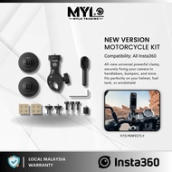 (NEW VERSION) - Insta360 Motorcycle Mount Bundle Kit V2 | Insta360 X4 & X3 & Insta360 GO 3 & GO 3S &
