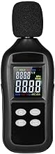 PATINS Digital Handheld Sound Level Meter Meter Automatic with A and C Frequency Weighting for Music