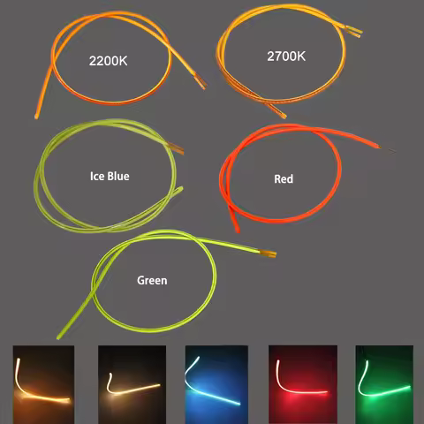 LED Flexible Filament Free Cut for LED Bulb DIY 300mm 3V DC Lamp Accessories Diode DIY Parts 2200K 2