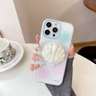 Ocean Shell Smudge Protective Case iphone16 15 14 pro max Phone