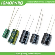10PCS Electrolytic capacitor 50V2200UF 16*25 450V47UF 16*25 16V1500UF 10*20 35V1000UF 13*21 400V6.8U