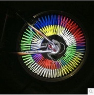 Bicycle wheel sticker die flying night mountain bike spokes Firewheel reflective spokes wire glow st