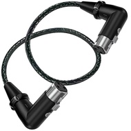 DOU 3Pin Microphone Sound Extension Cable Adapter 3Pin Female to Female Microphone