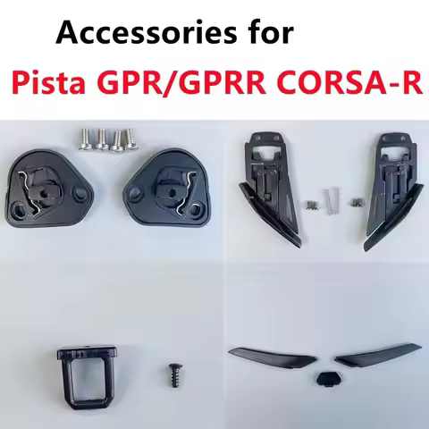 Helmet Visor Base Mechanism Visera Lock for AGV PISTA GPR, PISTA GPRR, CORSA R Viseira Capacete De M