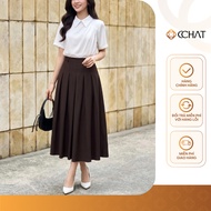 Vivian Pleated Skirt CCHAT High Quality Tulle 16CDS2056XT
