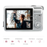 Portable 720P Digital Camera Video Camcorder 18MP Photo 8X Zoom Anti-shake 2.7 Inch Large TFT Screen