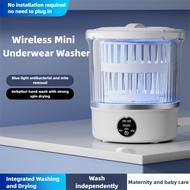 Mini Underwear Washing Machine Dehydrated Automatic Dormitory Small Wash Socks Underwear Washing Mac